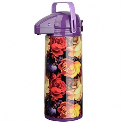 Термос   РК-2006/1 c пневмой 2 л. Розы